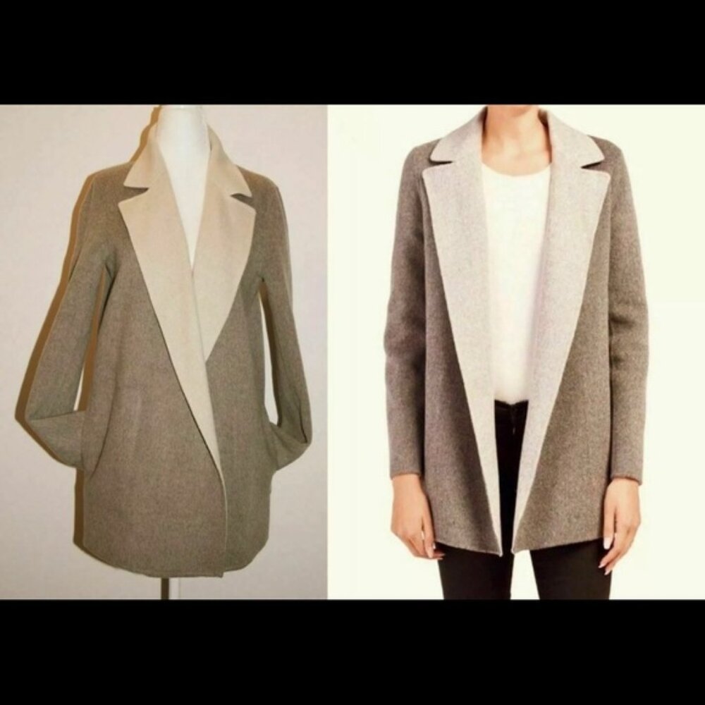 New Theory Sileena R Winsome Open Front Spread Co… - image 1